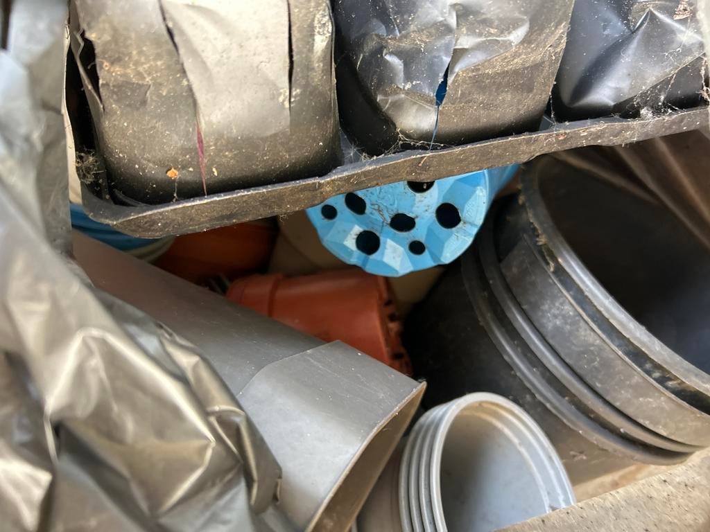 Diverse gebruikte plastic kweekpotjes, Ophalen, Kunststof, Gebruikt, Binnen