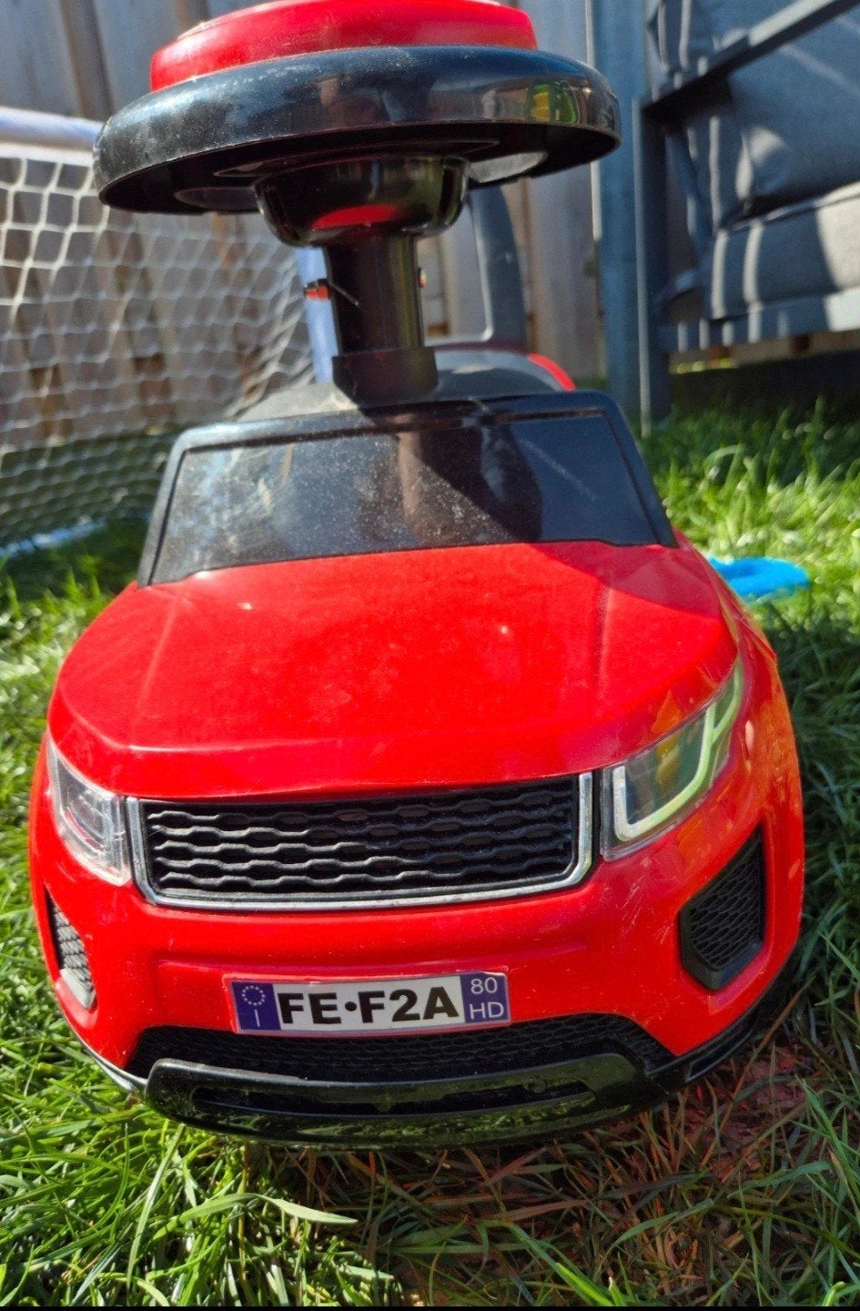 Loopauto met licht, geluid en opbergvak - Zo goed als nieuw, Ophalen of Verzenden, Zo goed als nieuw