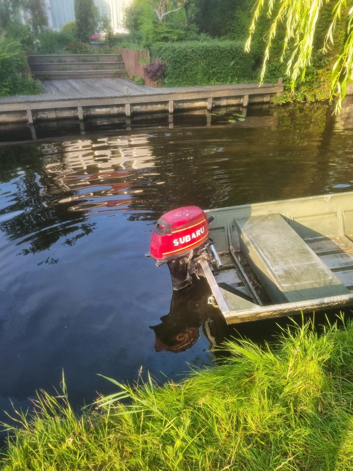 Buitenboordmotor Subaru 15pk  2-takt, Watersport en Boten, Kano's, Ophalen, Gebruikt, Overige typen