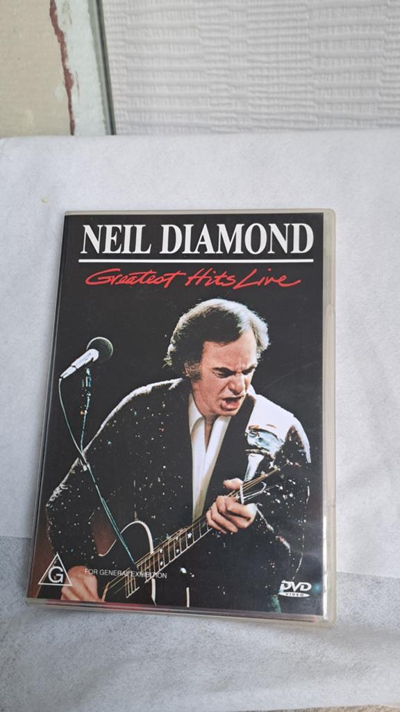 Dvd  NEIL DIAMOND. greatest hits Live, Alle leeftijden, Ophalen of Verzenden, Zo goed als nieuw, Muziek en Concerten