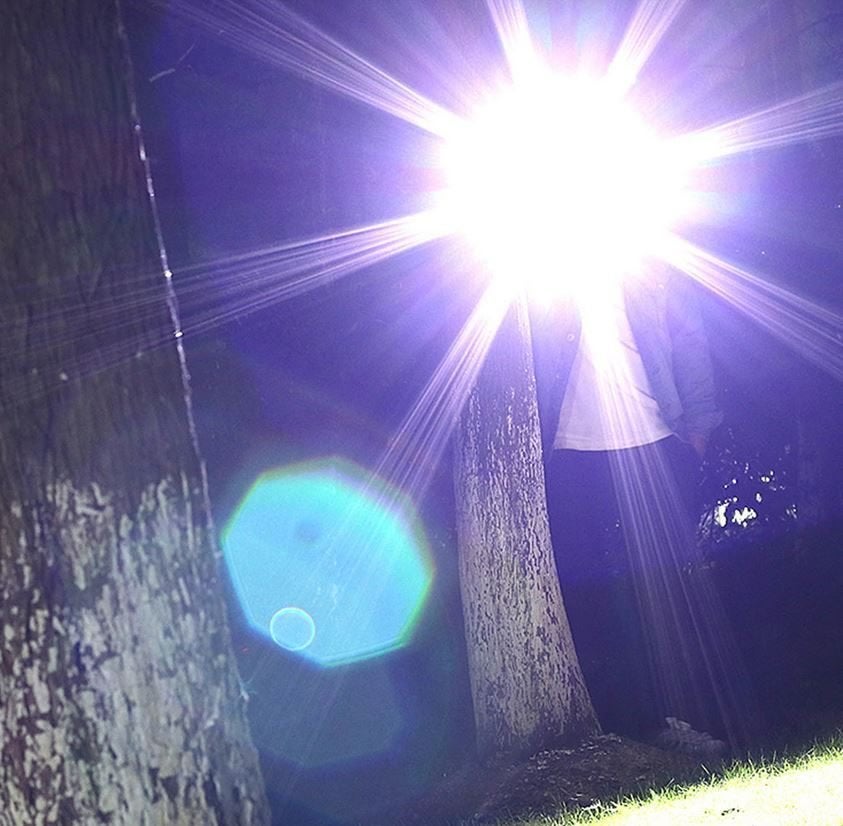 Led Zaklamp 120000LM Quad-Core Led Zaklamp Exstreem Fel, Ophalen of Verzenden, Nieuw, Accu