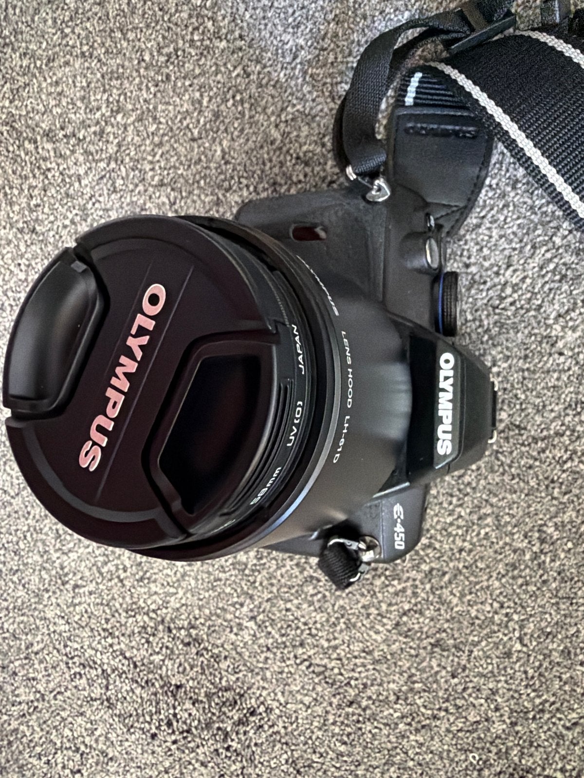 Olympus E-450 Spiegelreflexcamera met lens, Gebruikt, Spiegelreflex, Ophalen of Verzenden, Olympus