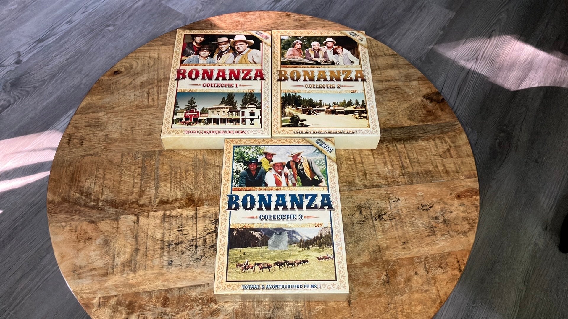 Bonanza Collection 1-3 (6 dvd box set), Ophalen of Verzenden, Nieuw in verpakking