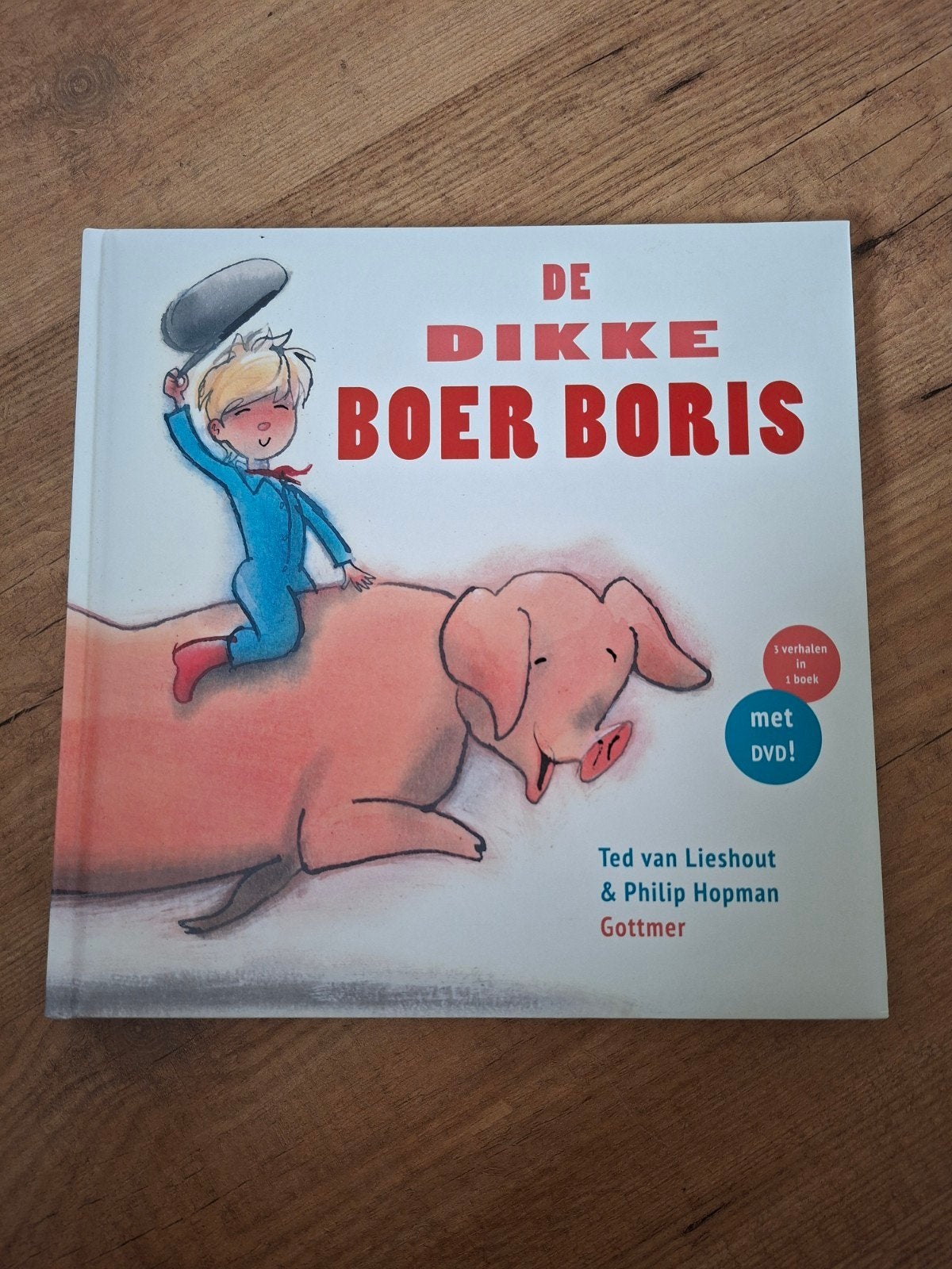 De Dikke Boer Boris Boek met DVD - Zo goed als nieuw, Ophalen of Verzenden, Zo goed als nieuw, Ted van Lieshout & Philip Hopman