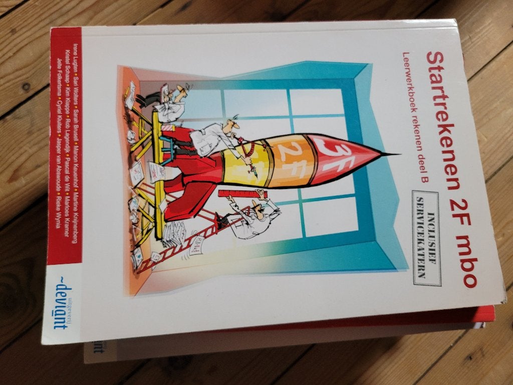 Startrekenen 2f mbo, Ophalen of Verzenden, Zo goed als nieuw, VMBO, Nederlands