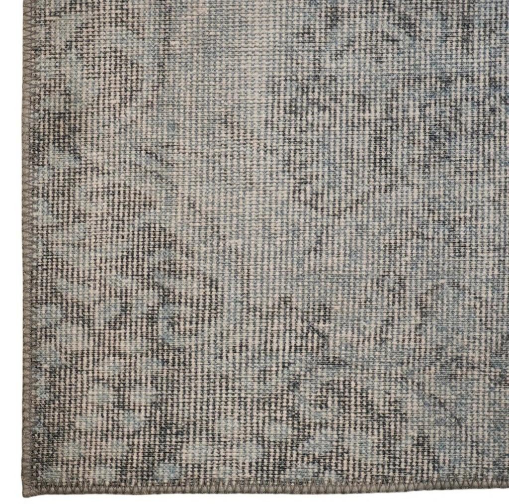 Vintage handmade Konya tapijt washed medallion 156x222cm, Huis en Inrichting, Stoffering | Tapijten en Kleden, Gebruikt, Vintage, Modern, Bohemian