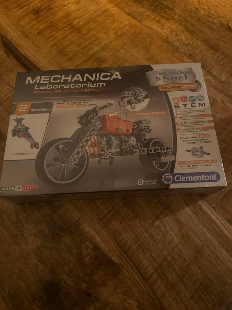 Clementoni Mechanica Roadster & Dragster - Nieuw in seal, Overige merken, Auto, Groter dan 1:32, Nieuw