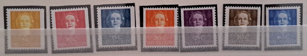 Ned.Antillen: Ongestempelde losse zegels 1979, Ophalen of Verzenden, Postfris