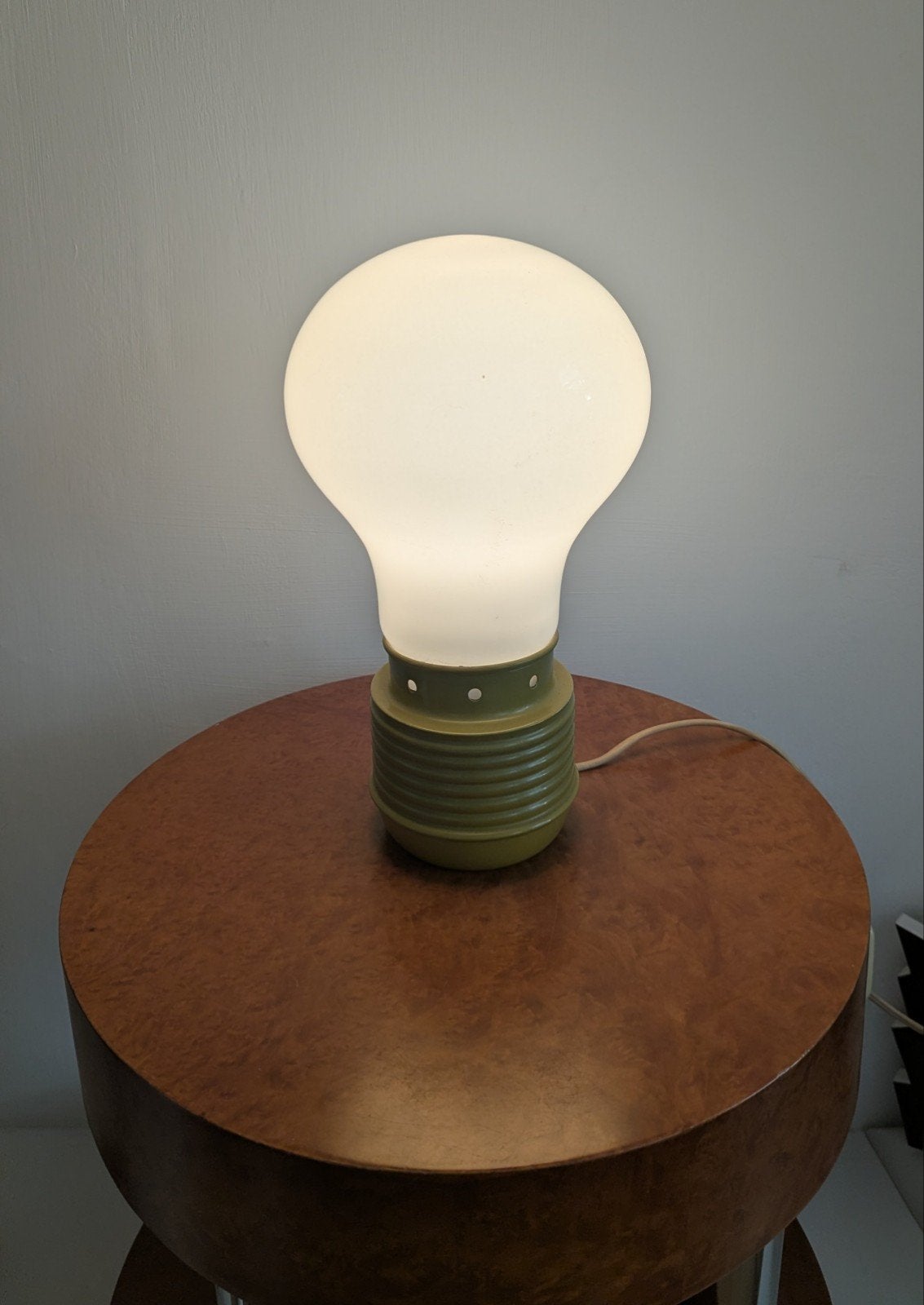 gloeilamp lamp. style Ingo Maurer, Geel, Ophalen of Verzenden, Artemide, Design