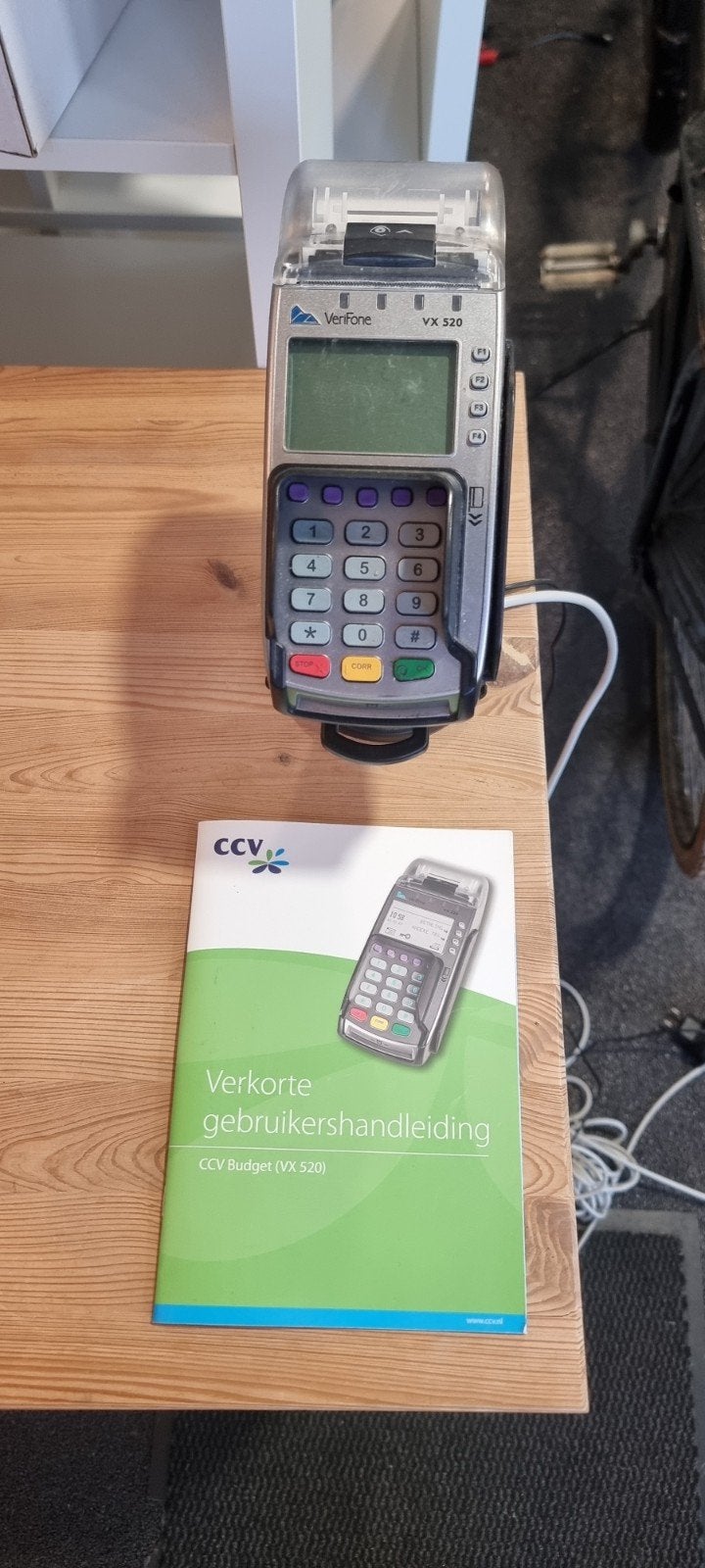Verifone VX520 betaalterminal, Verzamelen, Ophalen