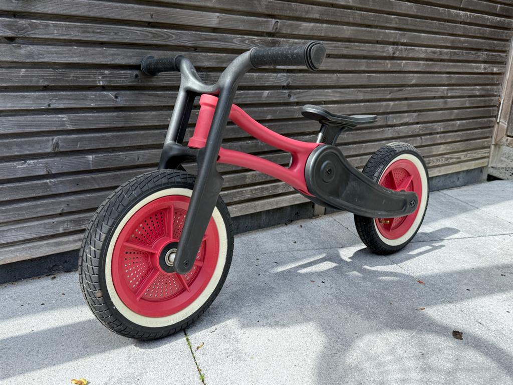 Wishbone Bike RE2 3-in-1 rood, driewieler, loopfiets, Kinderen en Baby's, Speelgoed | Buiten | Voertuigen en Loopfietsen, Ophalen of Verzenden