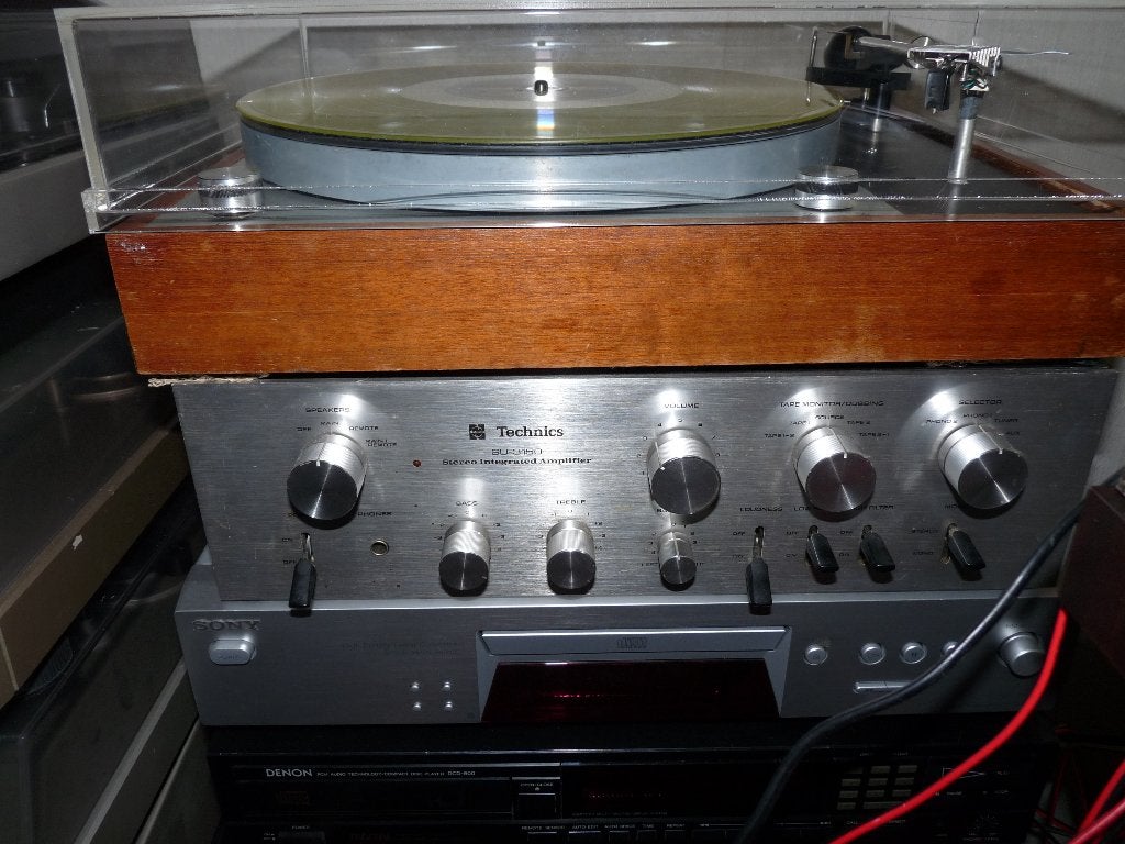 Technics SU-3150 vintage  versterker uit 1975, Overige merken, Gebruikt, Ophalen of Verzenden, Minder dan 60 watt