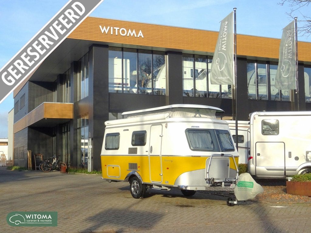 Eriba Touring 542 Verkocht, Caravans en Kamperen, Standaardzit, Bedrijf, Tot en met 3, Overige typen