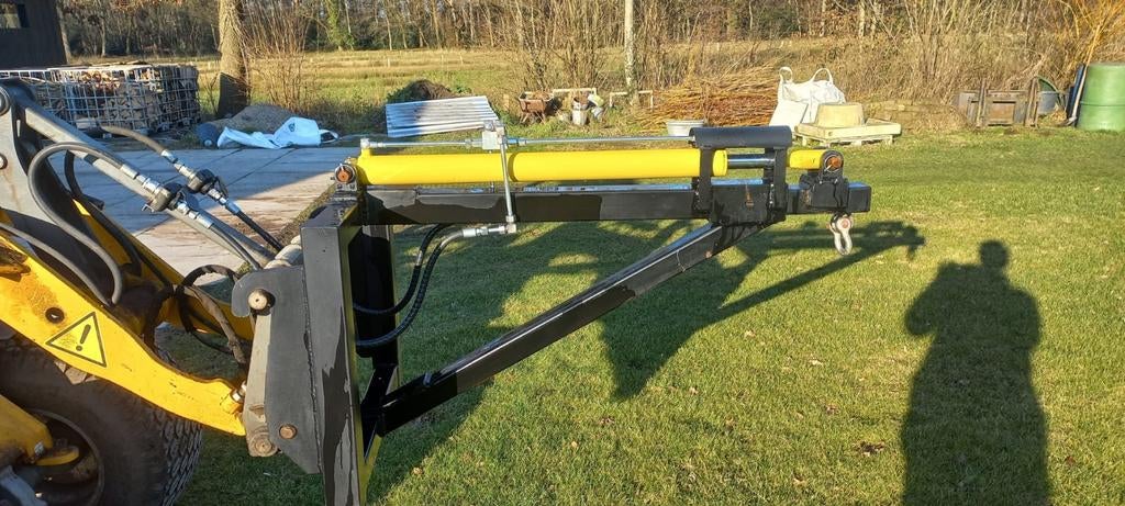 Hydraulische hijsjip Weidemann, Ophalen