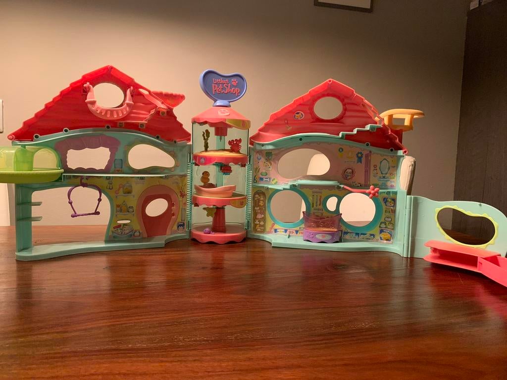Petshop woonhuis, Verzamelen, Poppetjes en Figuurtjes, Ophalen of Verzenden, Gebruikt