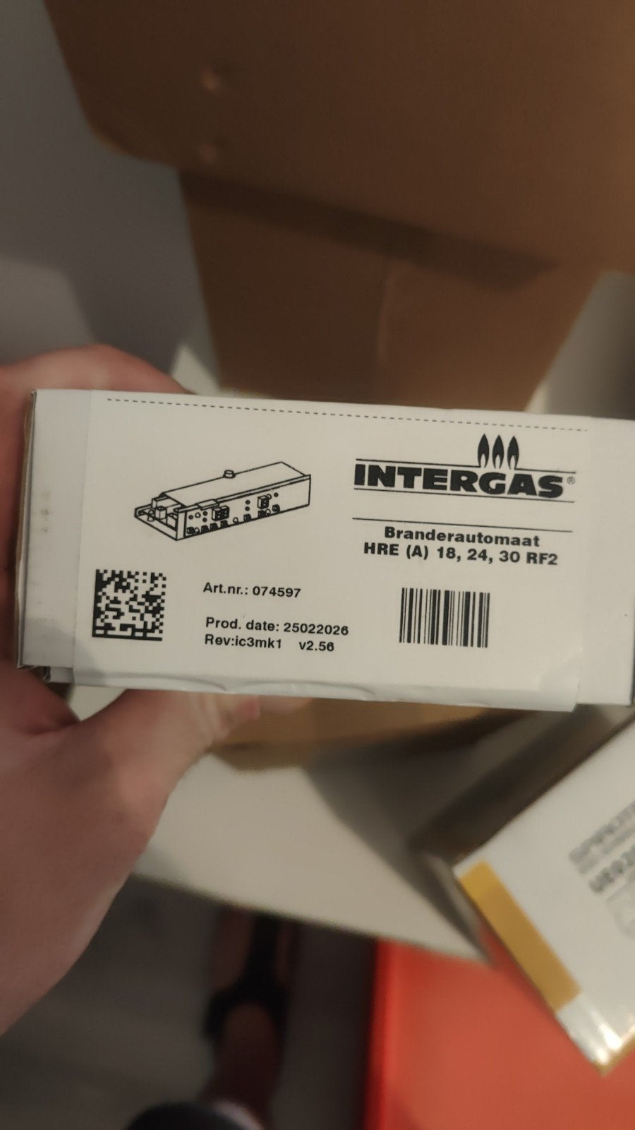Nieuwe Intergas Branderautomaat HRE (A) 18, 24, 30 RF2, Ophalen of Verzenden