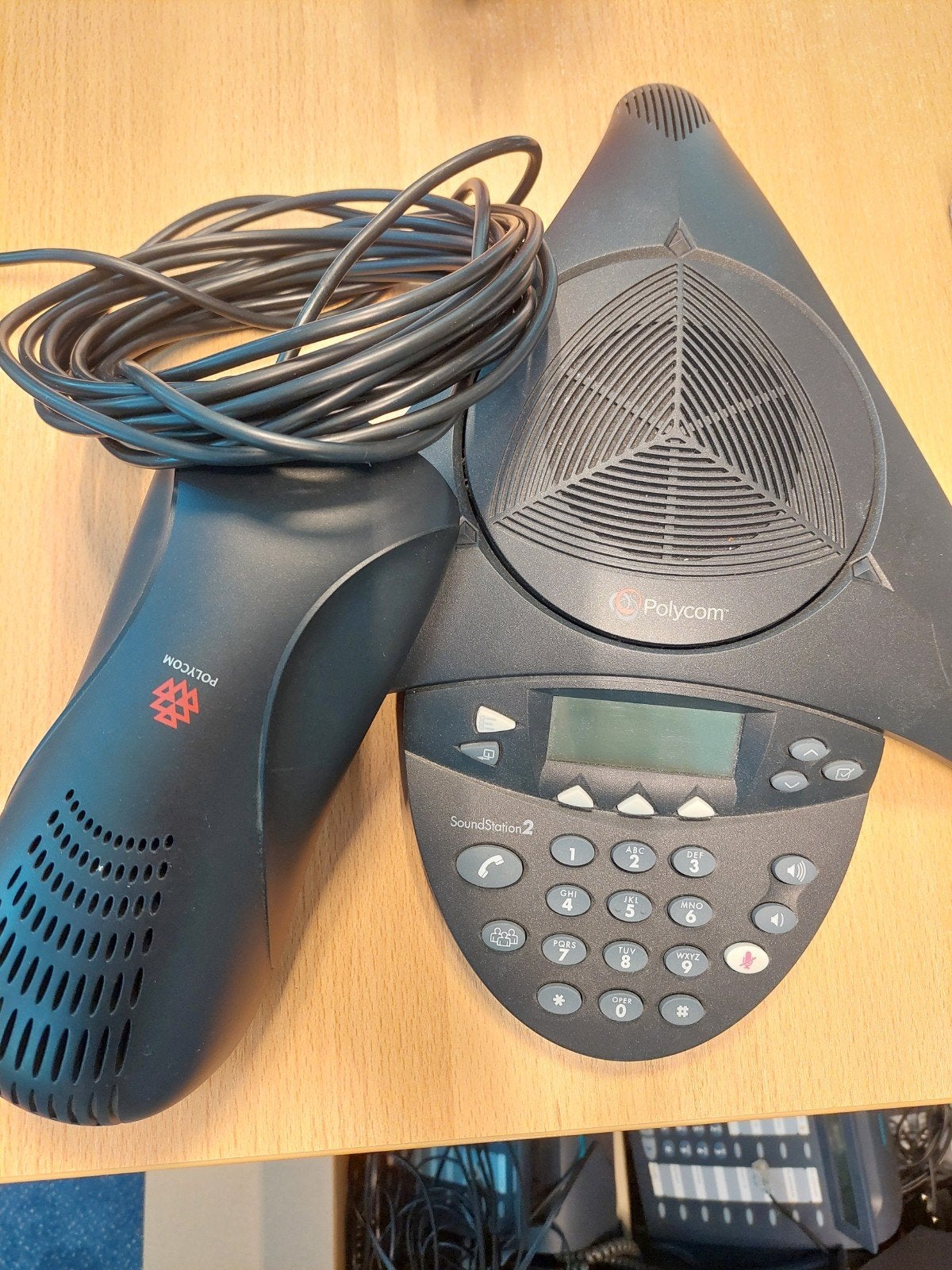 Polycom SoundStation 2 Conferentietelefoon, Ophalen, Gebruikt, 1 handset