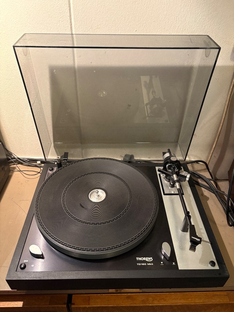 Thorens TD 160 mk2 platenspeler, Gebruikt, Verzenden, Jajastraat 40, Thorens