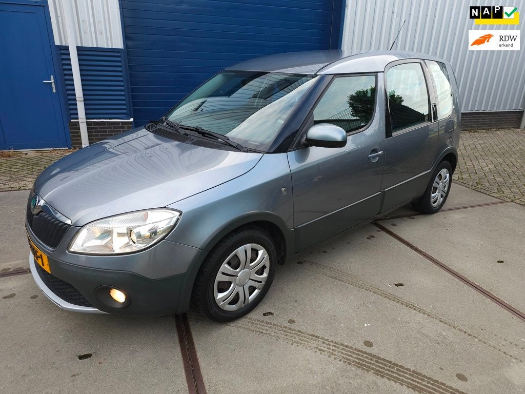 Skoda Roomster 1.2 TSI Ambition / Airco / 1ste Eigenaar, Auto's, Voorwielaandrijving, Gebruikt, Zwart, 4 cilinders