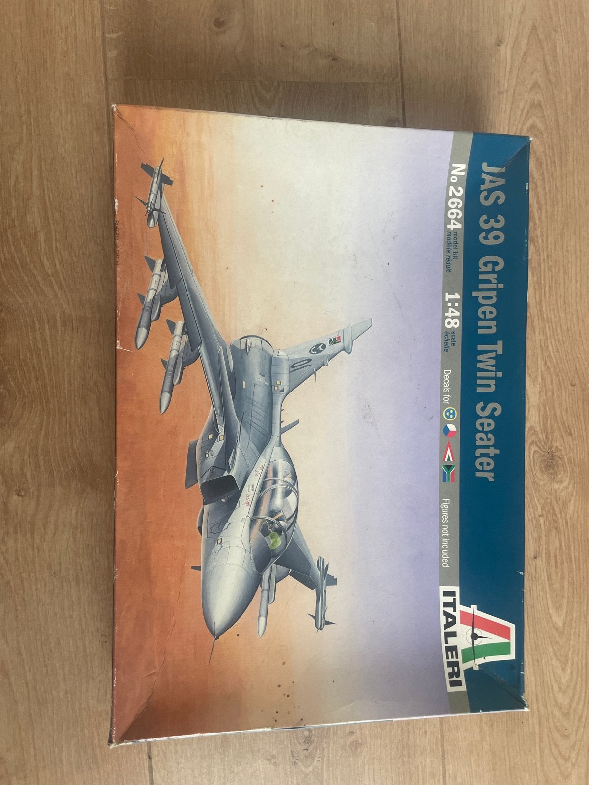 Italeri JAS 39 Gripen Twin Seater modelbouw (Nieuw), Hobby en Vrije tijd, Italeri, Nieuw, Ophalen of Verzenden, Groter dan 1:72