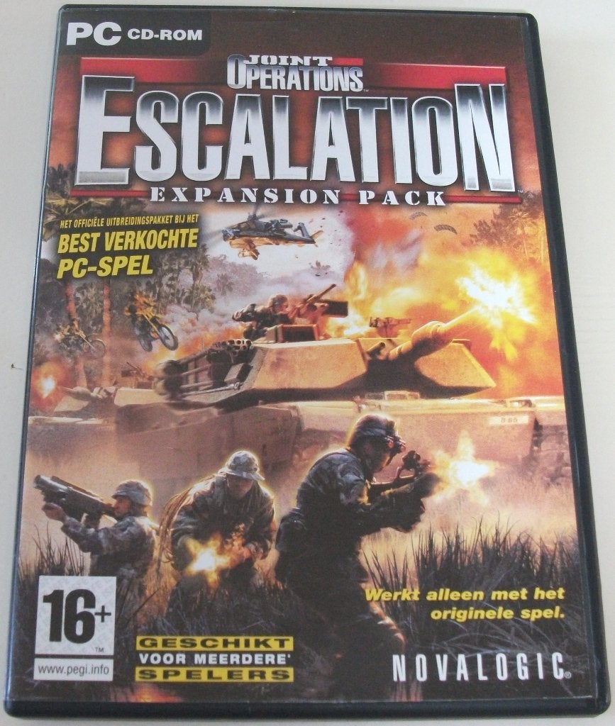 PC Game *** JOINT OPERATIONS *** Escalation Expansion Pack, Shooter, 1 speler, Ophalen of Verzenden, Zo goed als nieuw