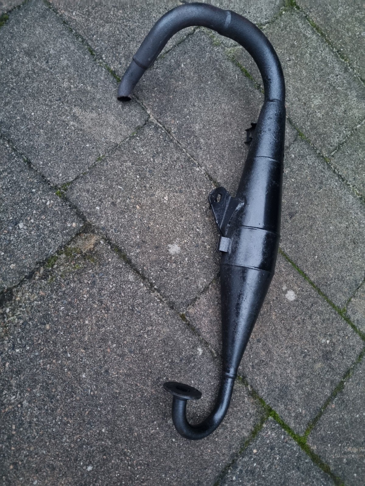 Scooter uitlaat, Ophalen