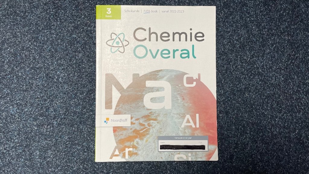 NIEUW Scheikunde Chemie overal havo 3, Boeken, Ophalen of Verzenden, Nieuw, HAVO, Scheikunde