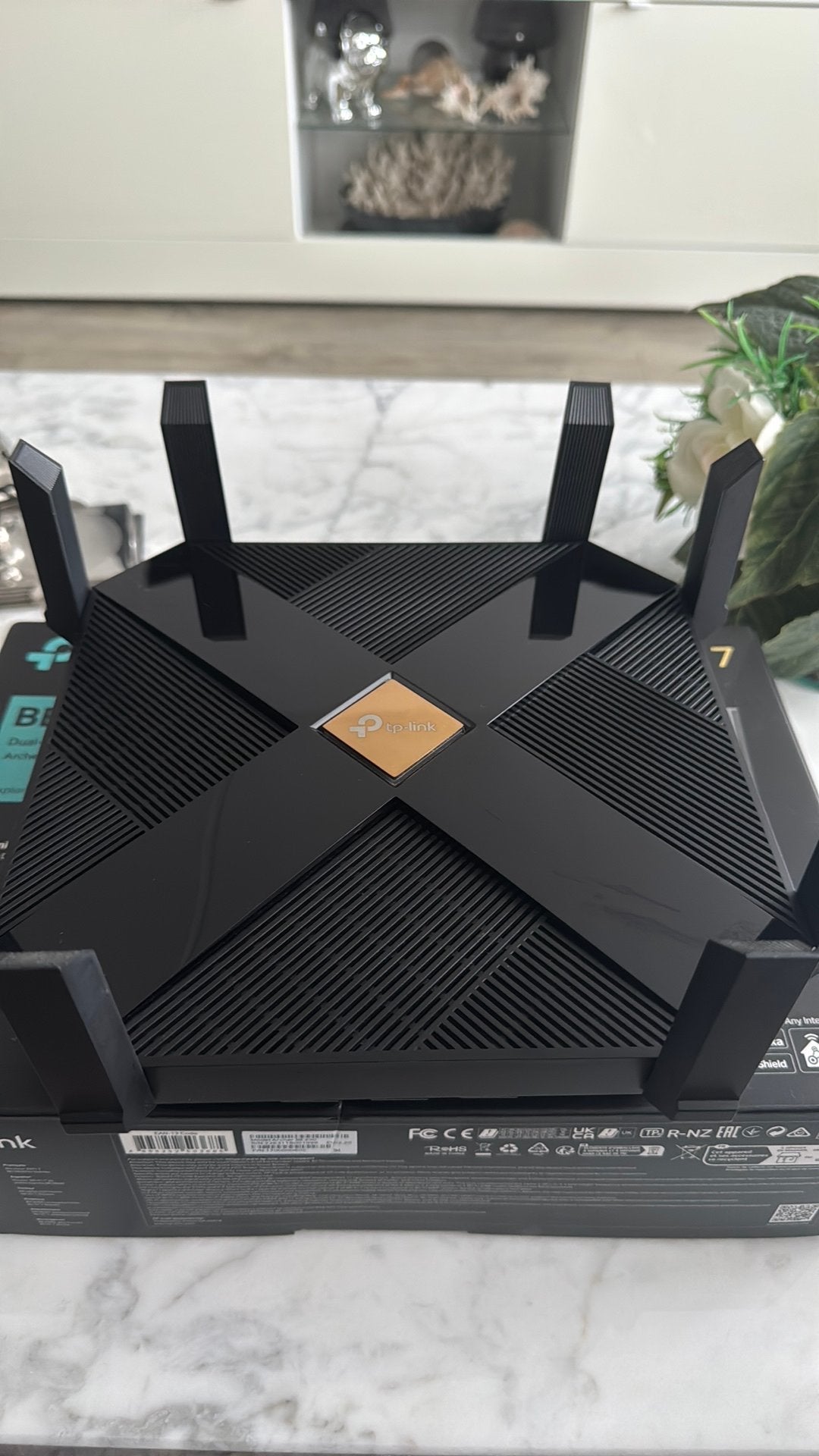 TP-Link Archer AX6000 WiFi 2.5 Gigabit Router, Ophalen of Verzenden, Zo goed als nieuw