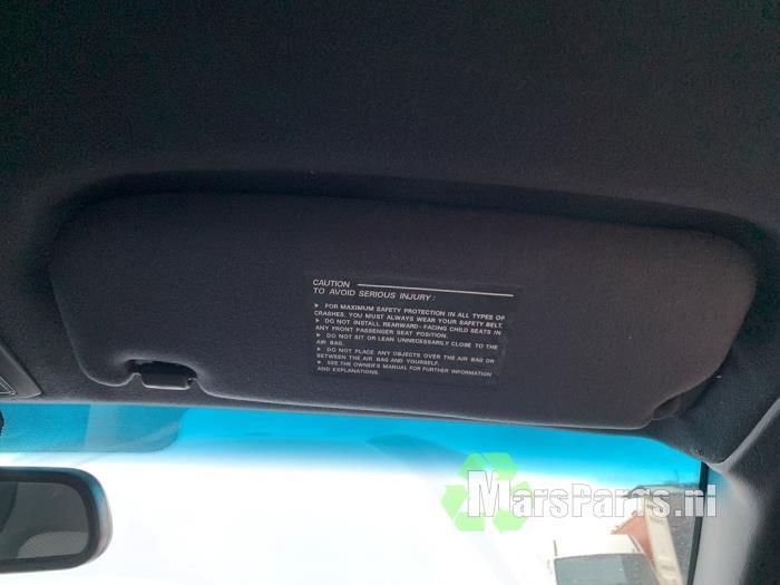 Zonneklep van een Hyundai Coupe, Auto-onderdelen, Interieur en Bekleding, Gebruikt, -, -, Ophalen of Verzenden