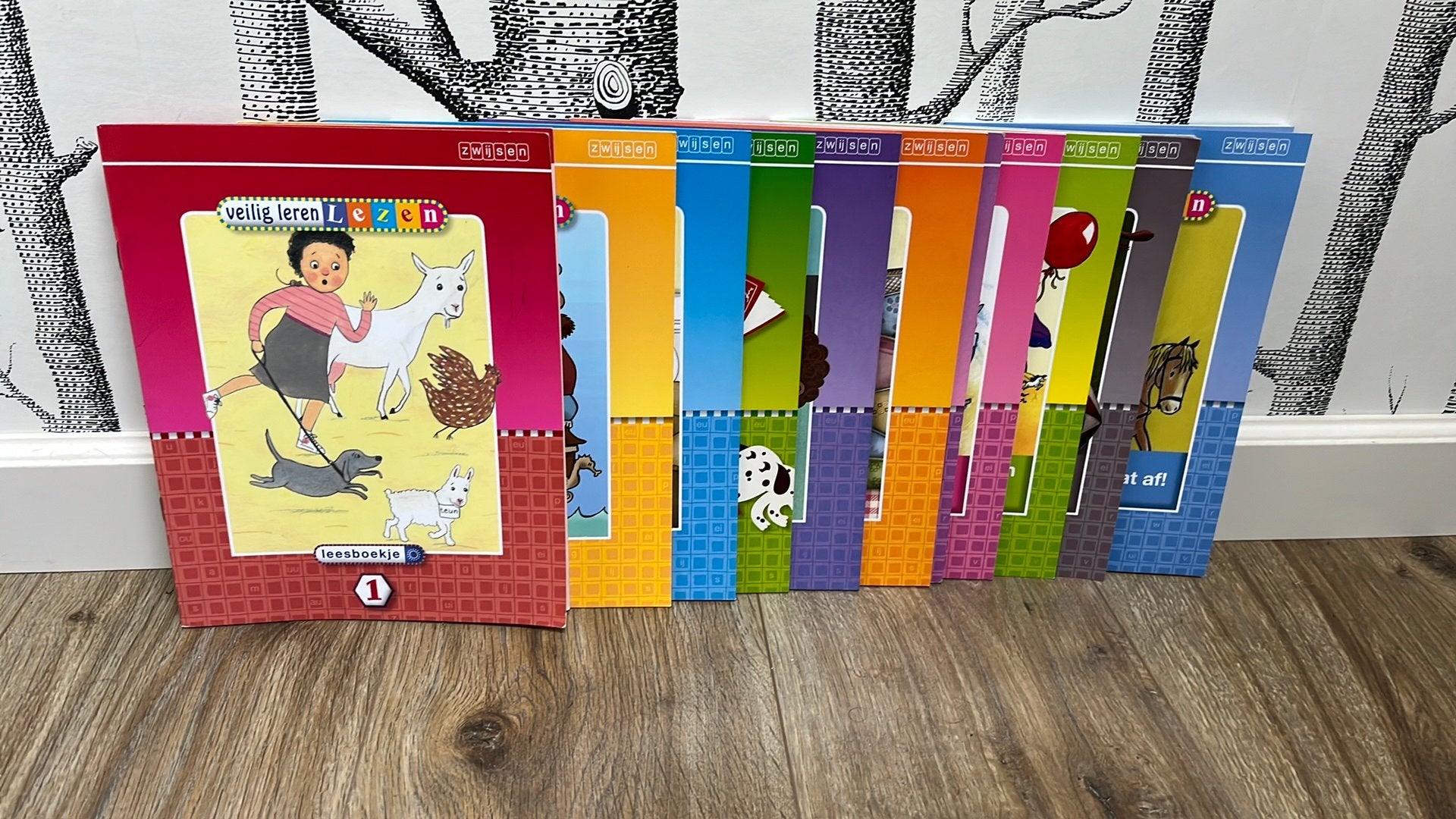 11 veilig leren lezen leesboekjes zon, Boeken, Ophalen of Verzenden, Zo goed als nieuw, Overige niveaus, Nederlands