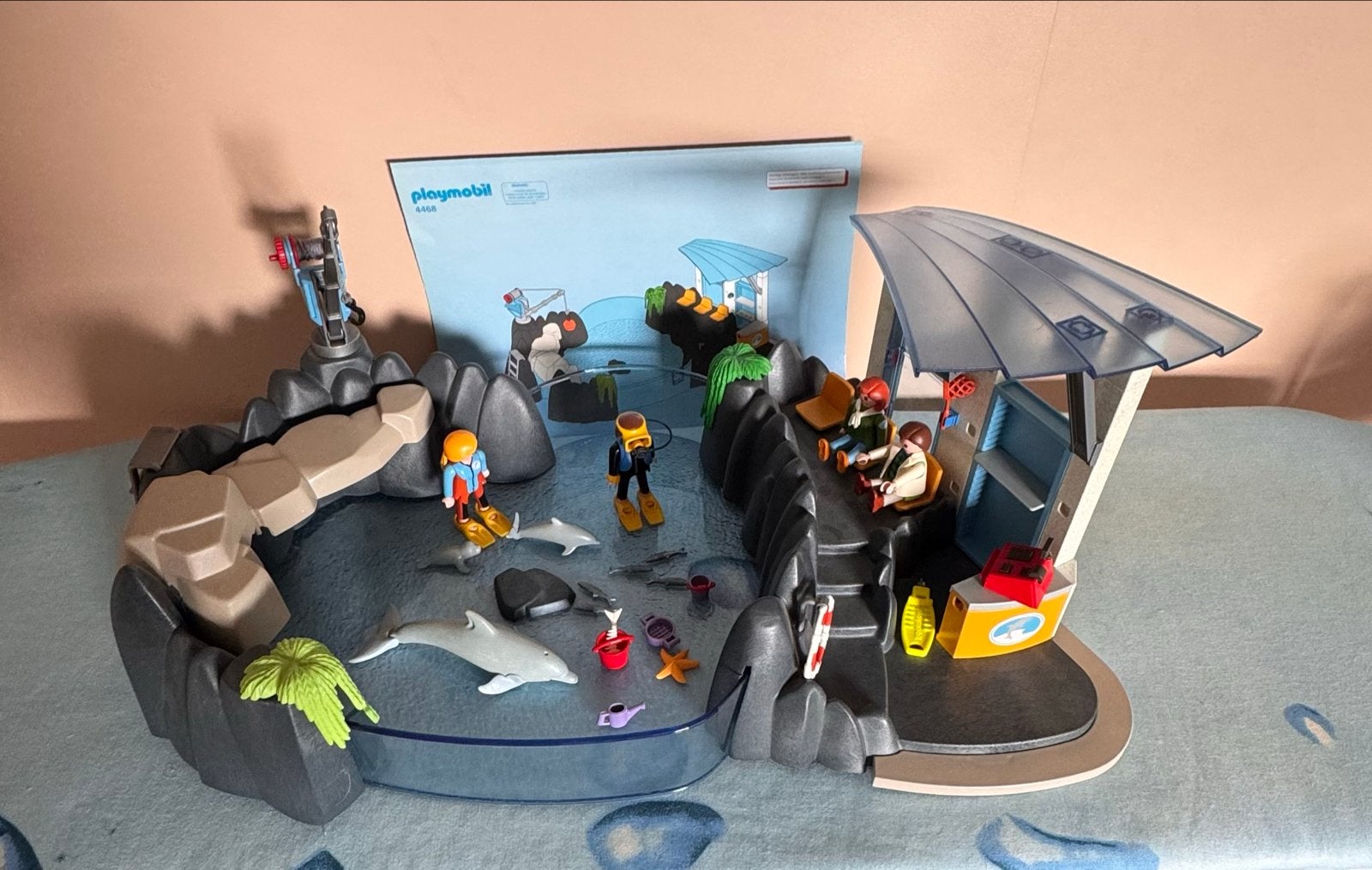 Playmobil Dolfinarium / 4468, Kinderen en Baby's, Speelgoed | Playmobil, Ophalen, Complete set, Overige typen, Zo goed als nieuw