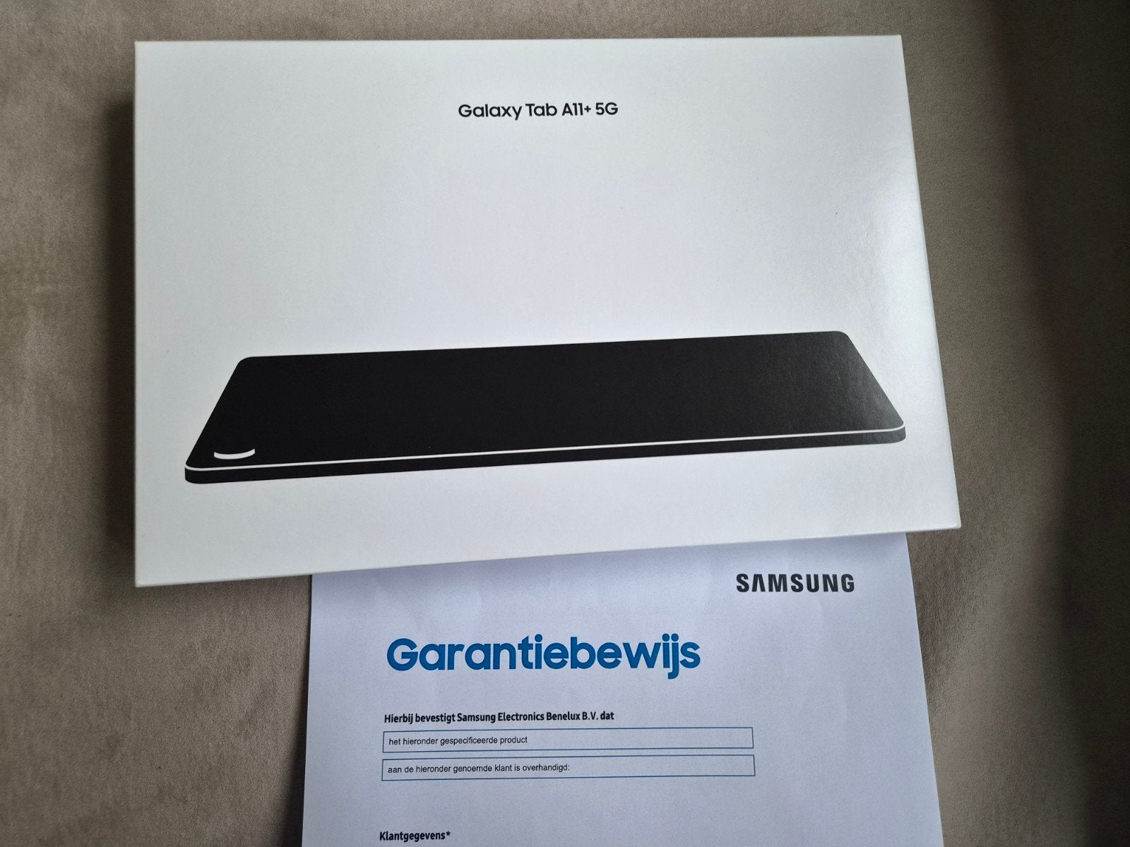Gesealde Samsung Galaxy A11+ 5G en Wifi 128GB + garantie, 11 inch, Nieuw, Ophalen of Verzenden, Samsung galaxy tab a11+ 5g