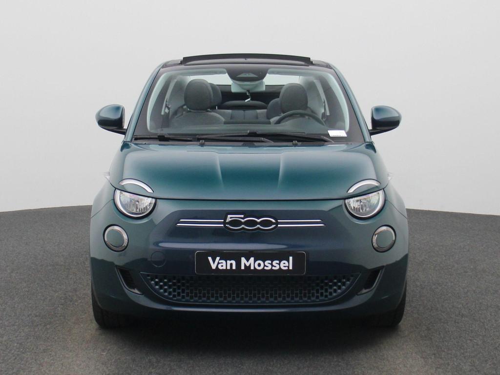 Fiat 500C 500e 42 kWh Icon | Cruise Control | Stoelverwarmin, Auto's, 12 maanden, Stof, Gebruikt, 118 pk
