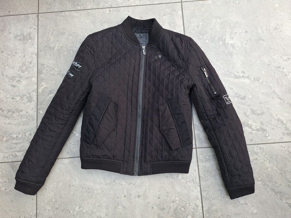 Superdry dames jas XS, Superdry, Zwart, Ophalen of Verzenden, Zo goed als nieuw