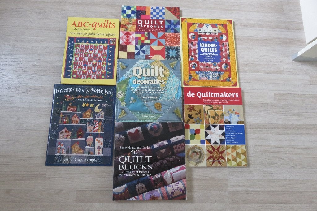 Patchwork en quiltboeken, Verzenden, Zo goed als nieuw, Borduren en Naaien, Diverse auteurs