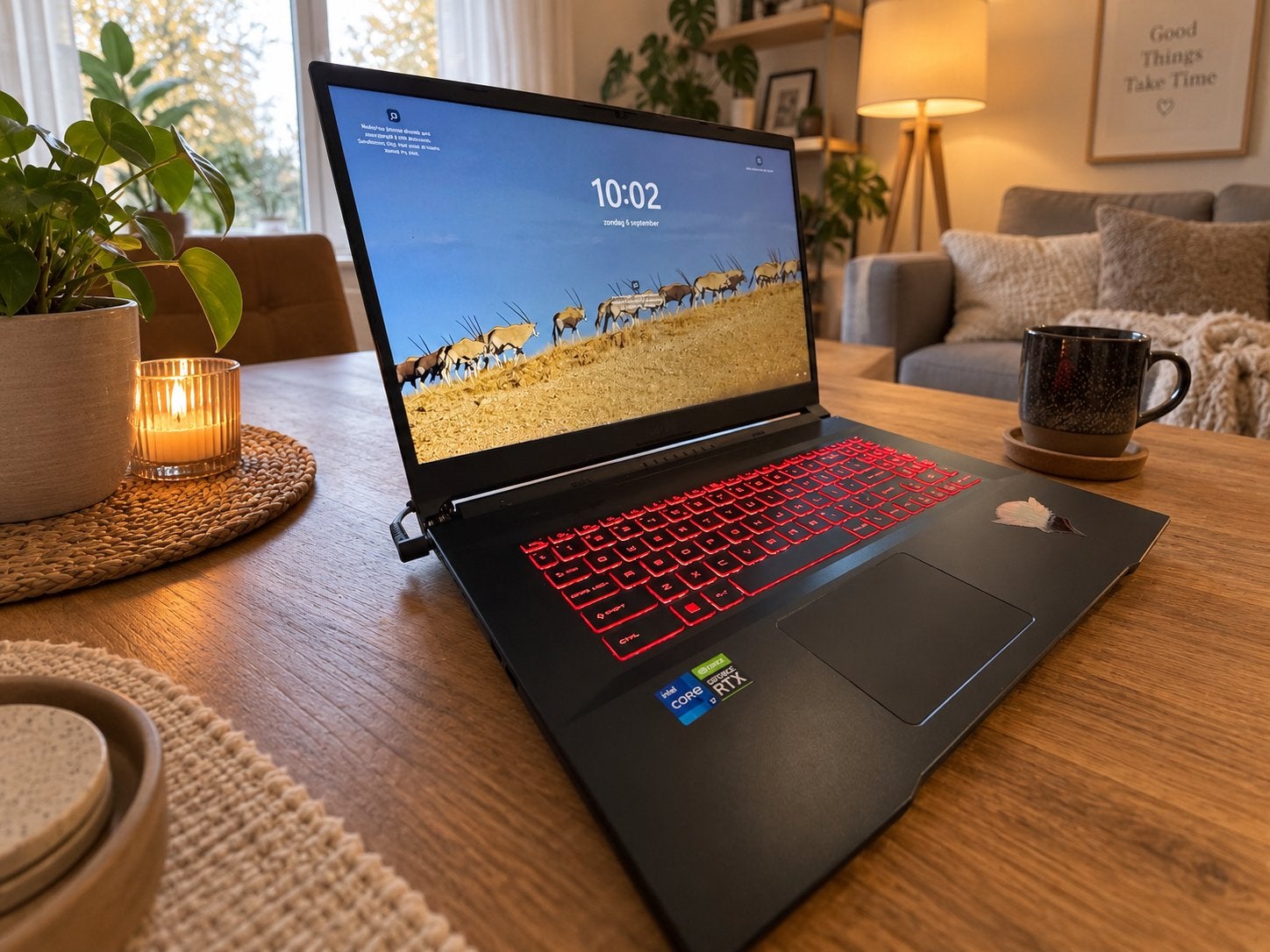 MSI Katana GF76 11UE Gaming Laptop – i7 / RTX 3060, Computers en Software, Met videokaart, Qwerty, Verzenden, Zo goed als nieuw