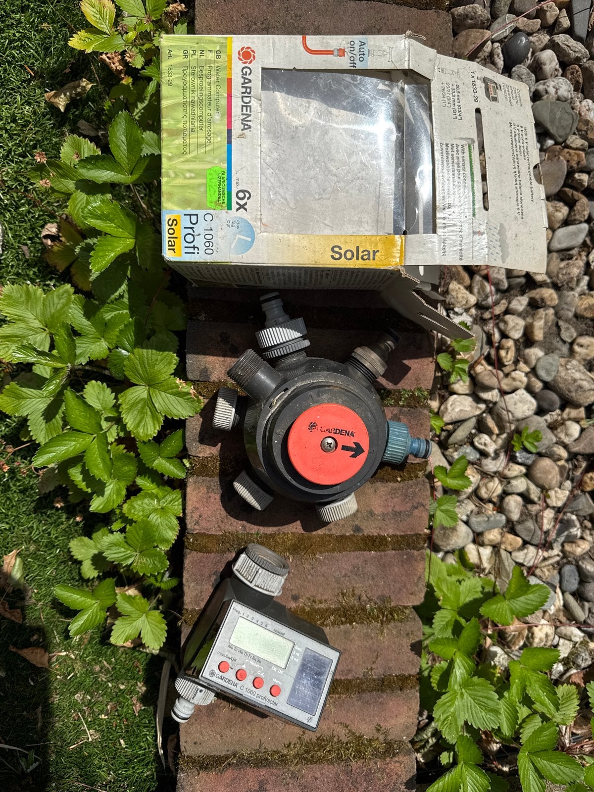 Gardena C 1060 Profi Solar Water Computer, Tuin en Terras, Ophalen of Verzenden, Zo goed als nieuw, Overige typen