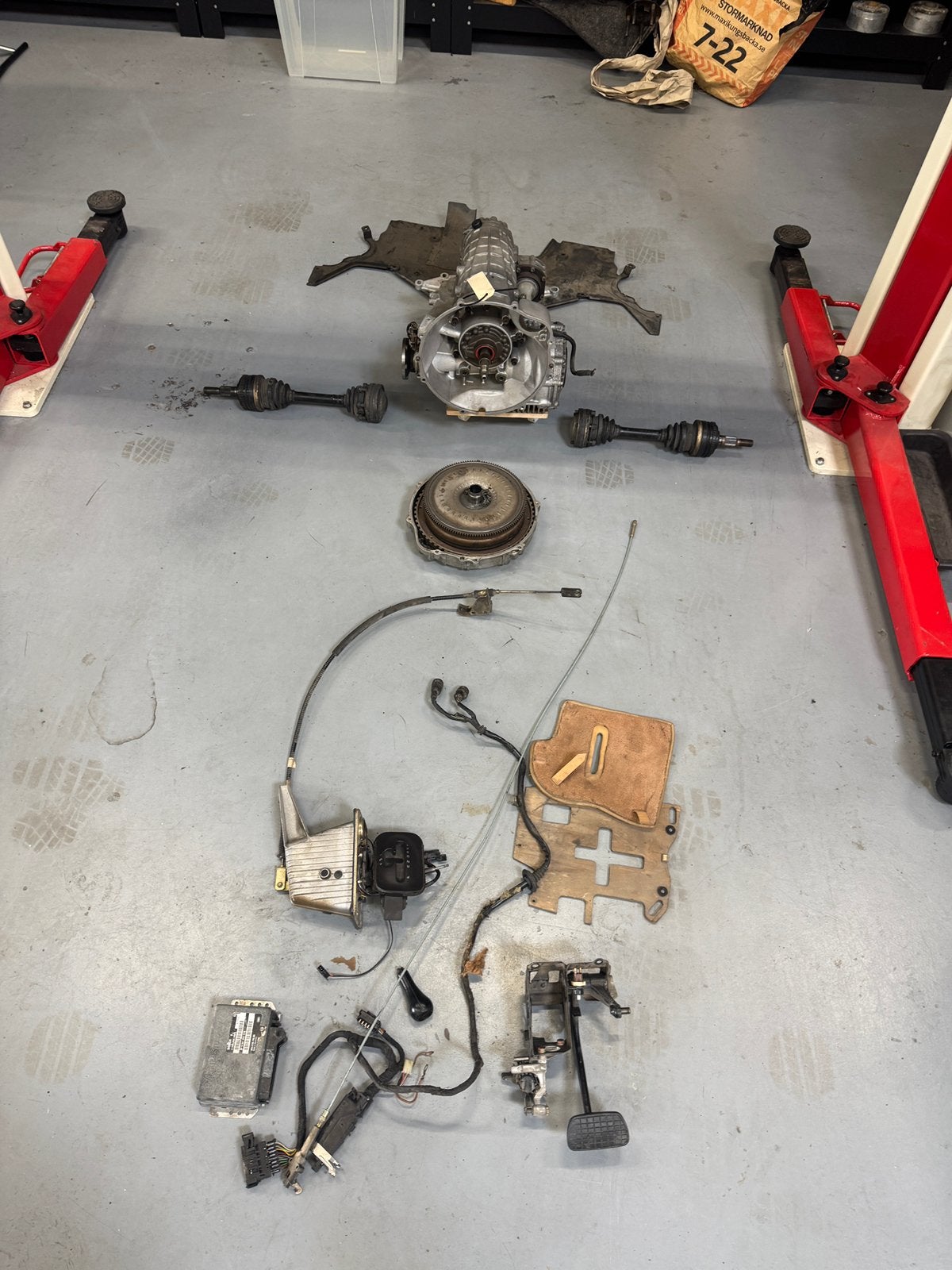 Porsche 911 964– complete originele Tiptronic A50.01 set, Ophalen, Gebruikt, Porsche