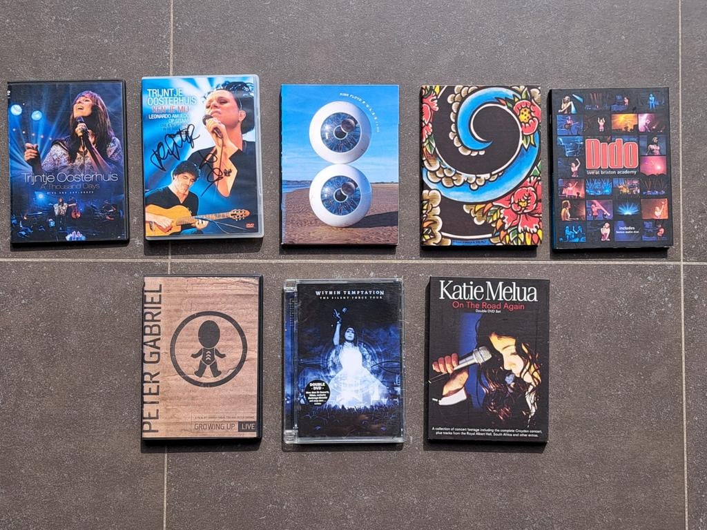 MUZIEK DVD’s VERKOOP, Alle leeftijden, Ophalen of Verzenden, Zo goed als nieuw