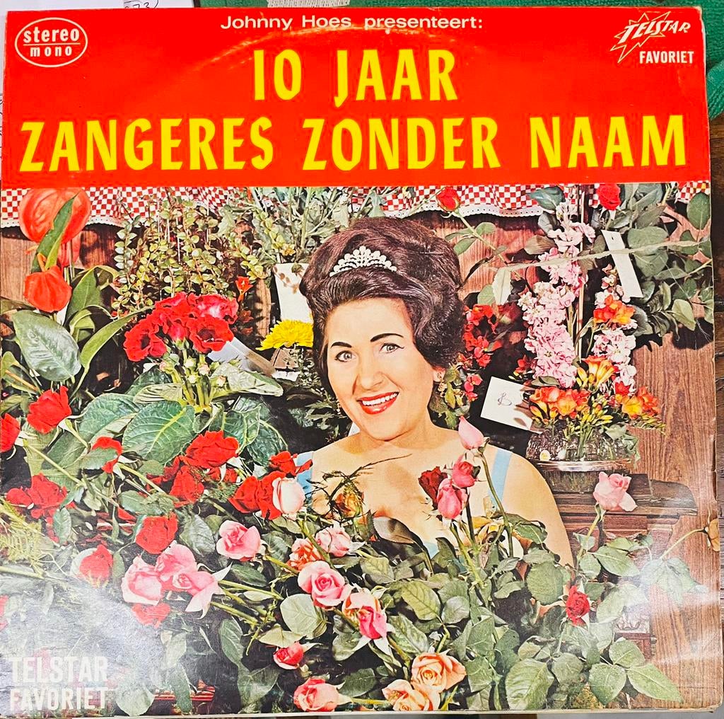 10 jaar zangeres zonder naam op Telstar Favoriet, Gebruikt, Originele persing, Ophalen of Verzenden, 1970 - 1979