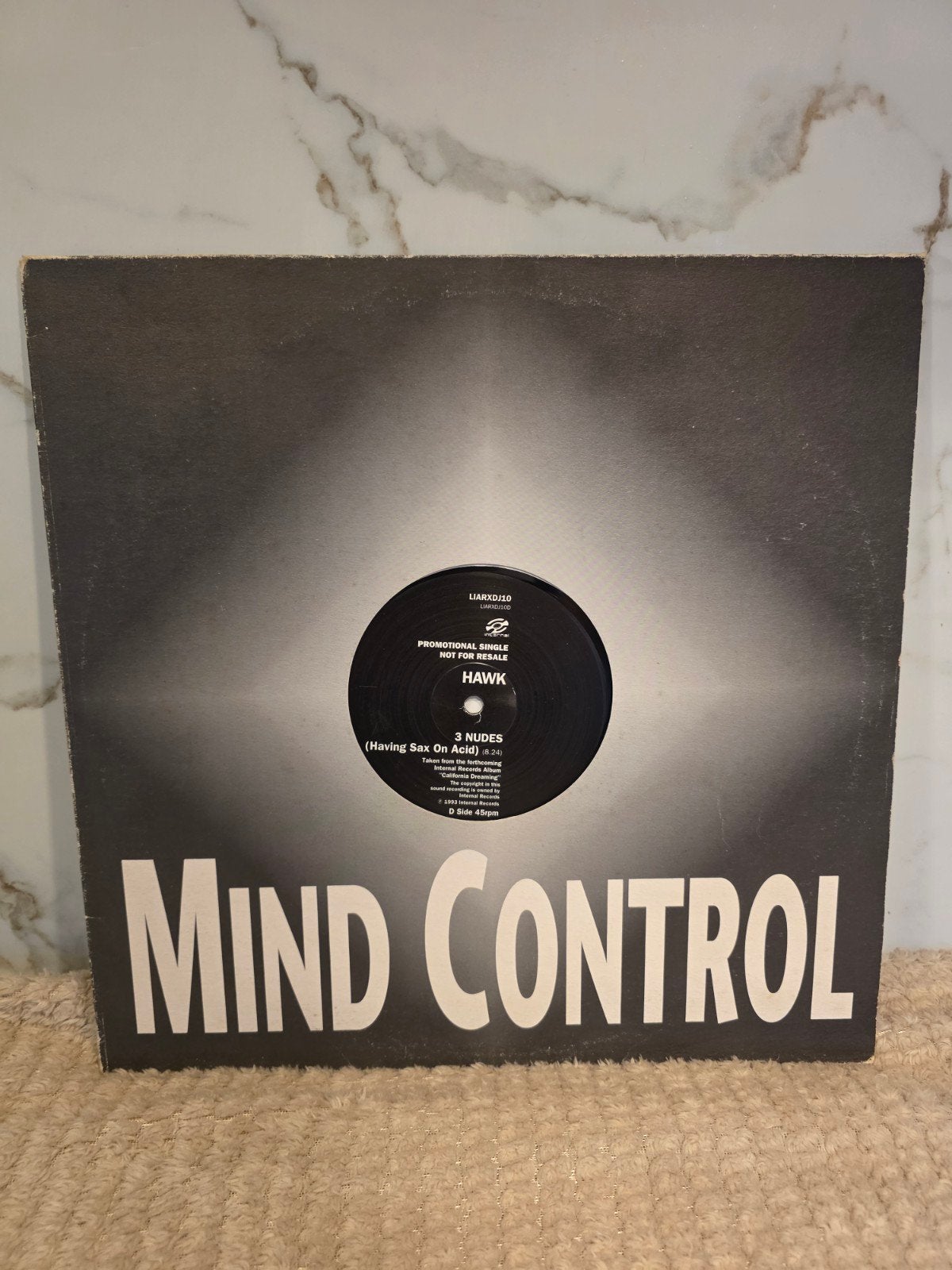 Tranquility Bass / Hawke – Promo 12” (1993), Cd's en Dvd's, Vinyl | Dance en House, Gebruikt, 1990 - 1999, Ambiënt of Lounge, Ophalen of Verzenden