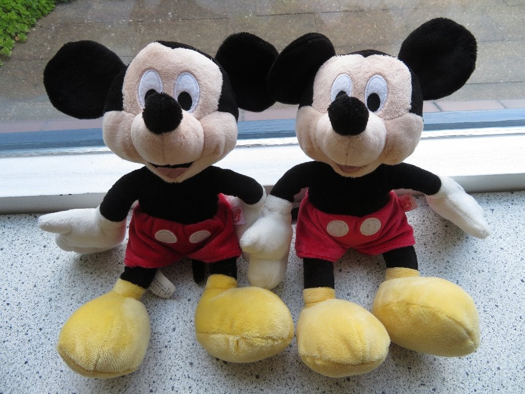 Mickey Mouse merk Disney Simba Nicotoy meet ca 28 cm, Muis, Disney, Ophalen of Verzenden, Zo goed als nieuw
