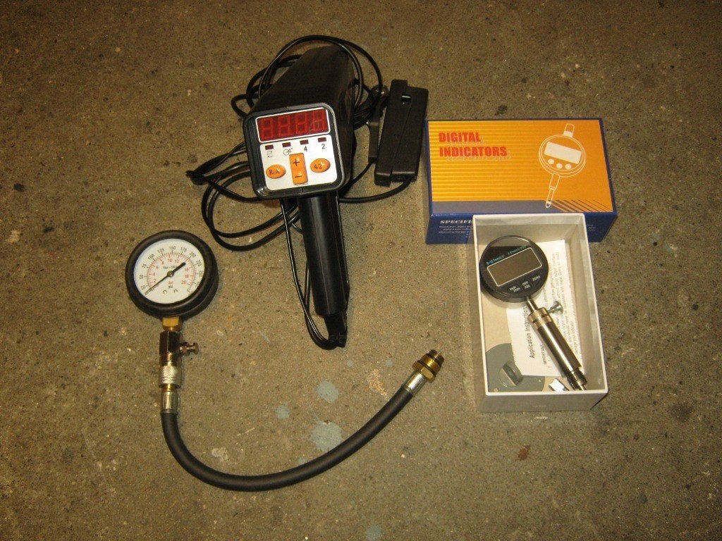 Compressie- stroboscoop- en BDP meter, Auto diversen, Ophalen of Verzenden, Zo goed als nieuw