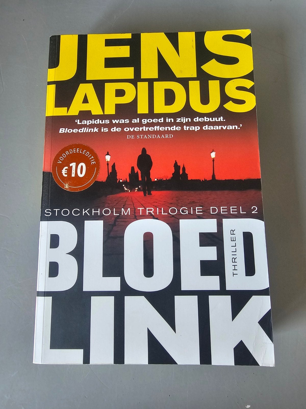 Jens Lapidus - Bloedlink, Ophalen of Verzenden, Zo goed als nieuw, Jens Lapidus