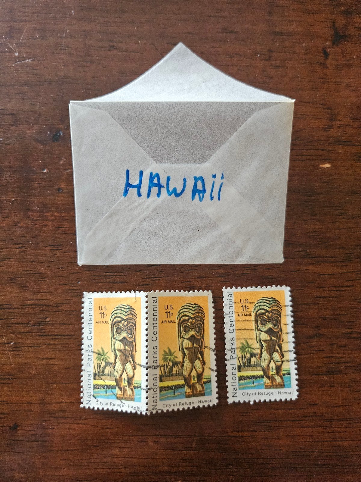 Hawaii postzegels - National Parks Centennial, Ophalen of Verzenden