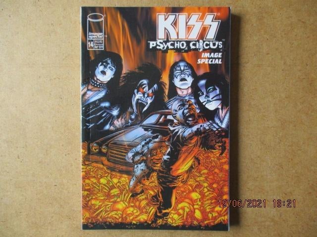 adv4456 kiss psycho circus, Eén comic, Ophalen, Gelezen, Overige gebieden