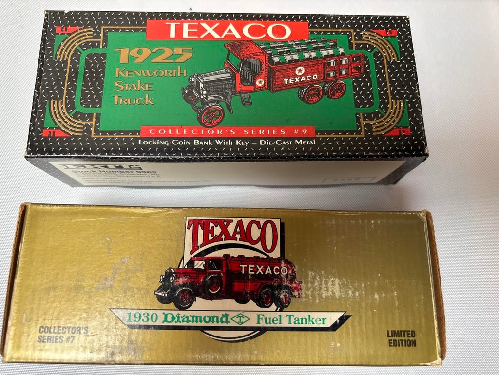 Texaco Collector's Series: 1930 Diamond Fuel Tanker, Overige merken, Tank, 1:32 tot 1:50, Nieuw