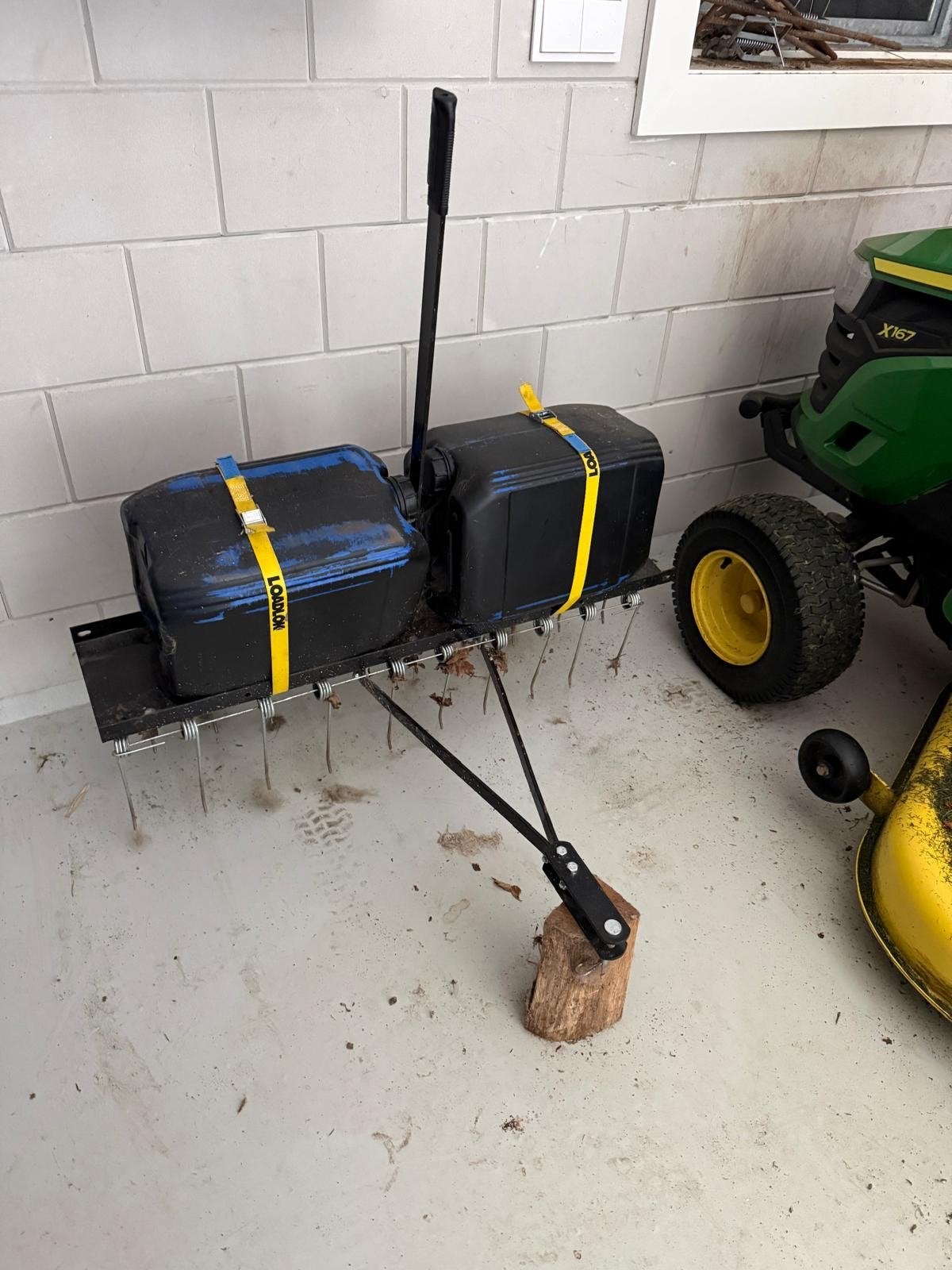 Verticuteer hark voor mini trekker, Tuin en Terras, Ophalen, Gebruikt