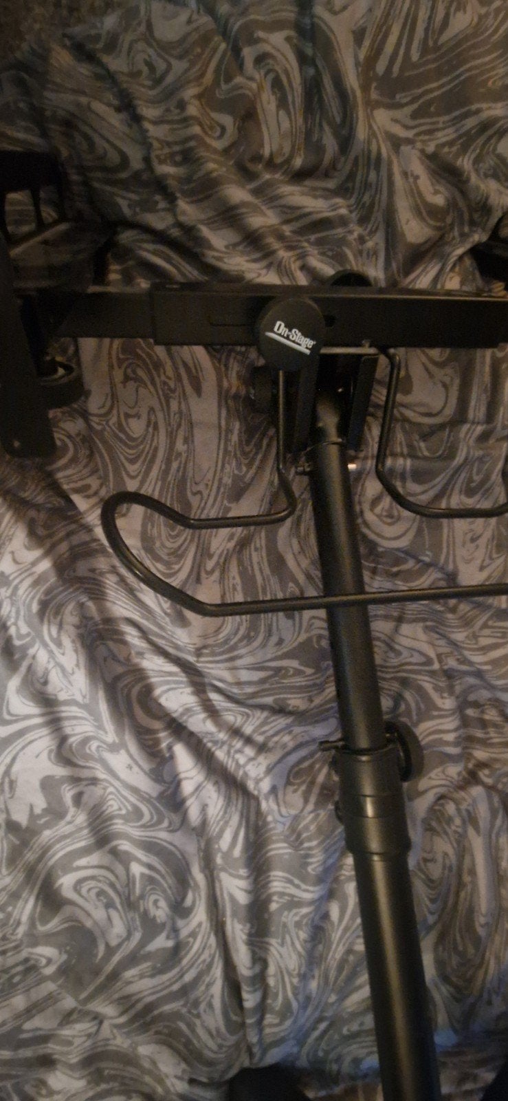 On-Stage Keyboardstand - Zwart, Verstelbaar, Ophalen, Gebruikt, Instrumentstandaard, Keyboard of Synthesizer