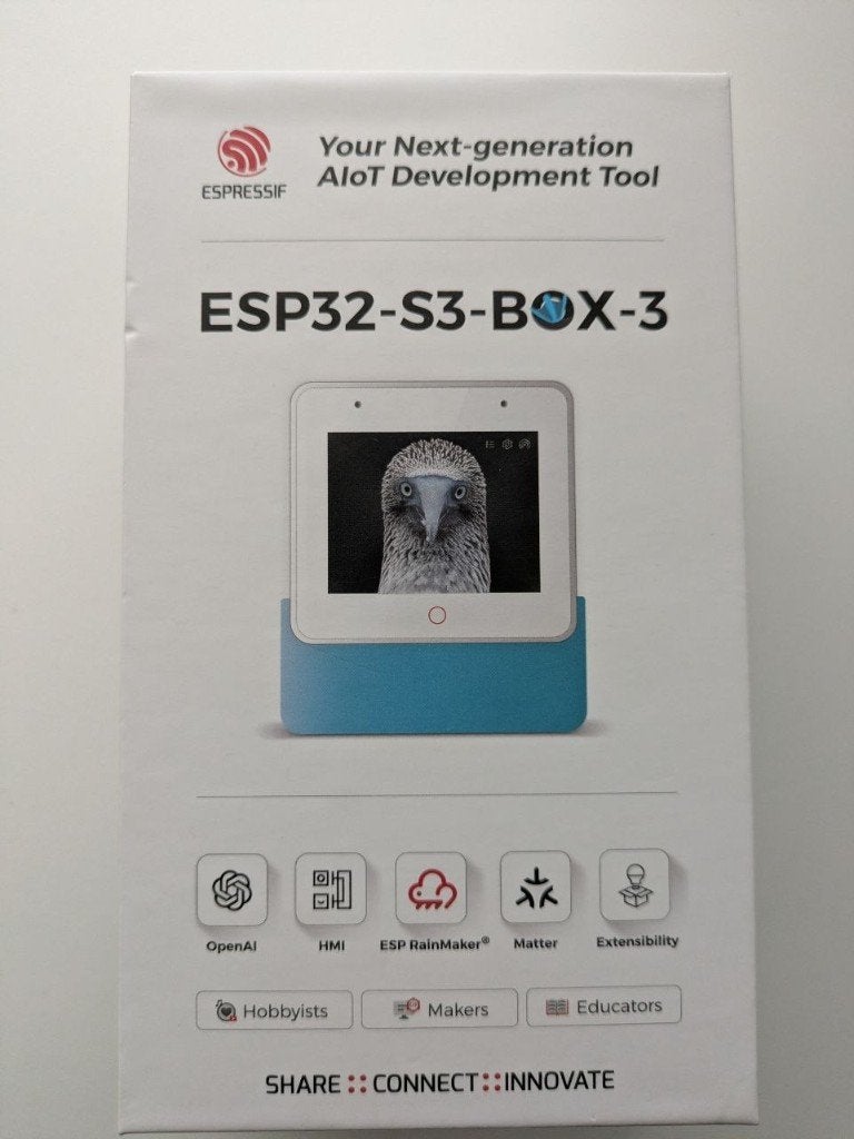 Espressif ESP32-S3-BOX-3 AIoT Development Kit compleet, Ophalen of Verzenden, Gebruikt